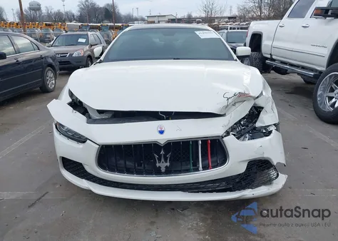 2014 Maserati Ghibli S Q4 из США, поврежденный, VIN ZAM57RTA9E1088666